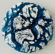 Blue Crinkle Cookies for Hanukkah