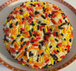 Fall Colored Sprinkle Cookies