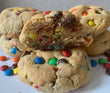 M&M Chocolate Chip Cookies